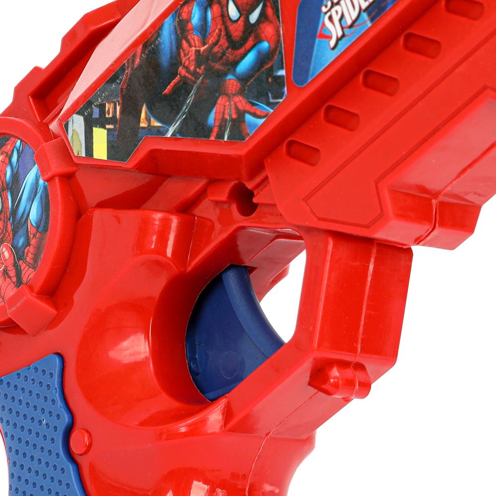 Бластер spider-man, мягкие пули, блистер 19*25*3,5см Без товарного знака
