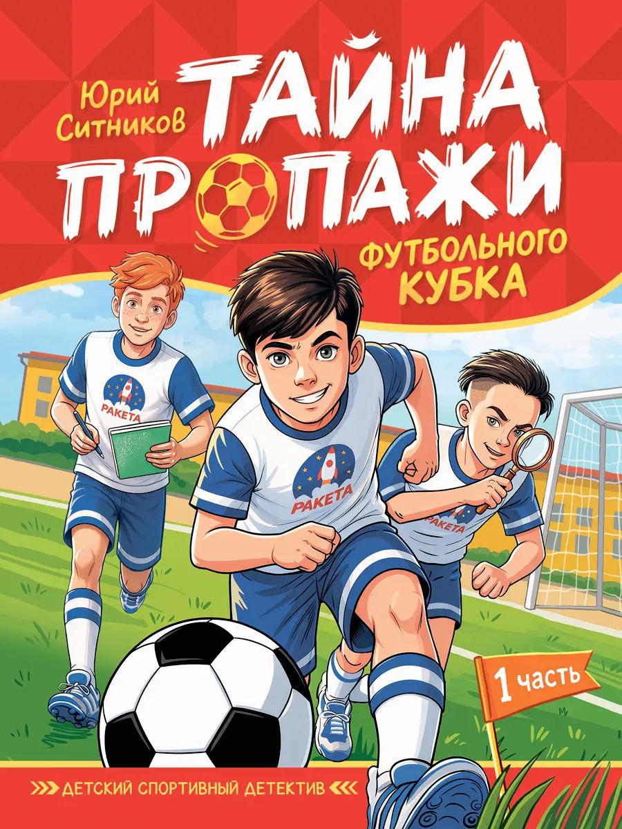 ДЕТСКИЙ ДЕТЕКТИВ. Тайна пропажи футбольного кубка, 128стр