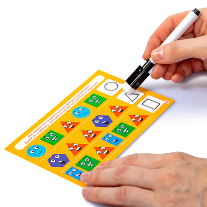 Игра развивающая Пиши-Стирай "Логика с пеленок"