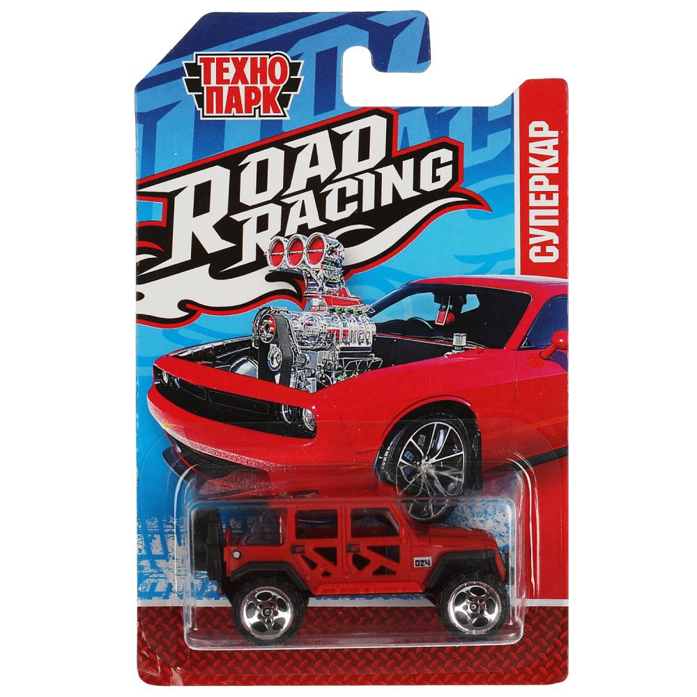 Машина металл ROAD RACING СУПЕРКАР 7,5 см, в ассорт, блист. Технопарк в кор.2*360шт