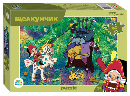Степ. Пазл 60 Союзмультфильм арт.81037 "Щелкунчик"