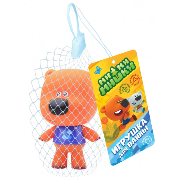 Игрушка для ванны Кеша Ми-ми-мишки сетка, хенгтег КАПИТОШКА в кор.100шт