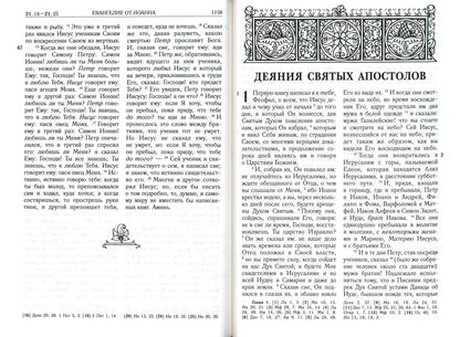 Библия. Книги Священного Писания Ветхого и Нового Завета (золотой обрез)