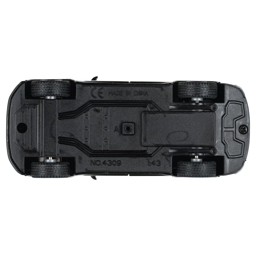 Машина металл li auto l9 10,5 cm, двери, инерц, черный, Технопарк