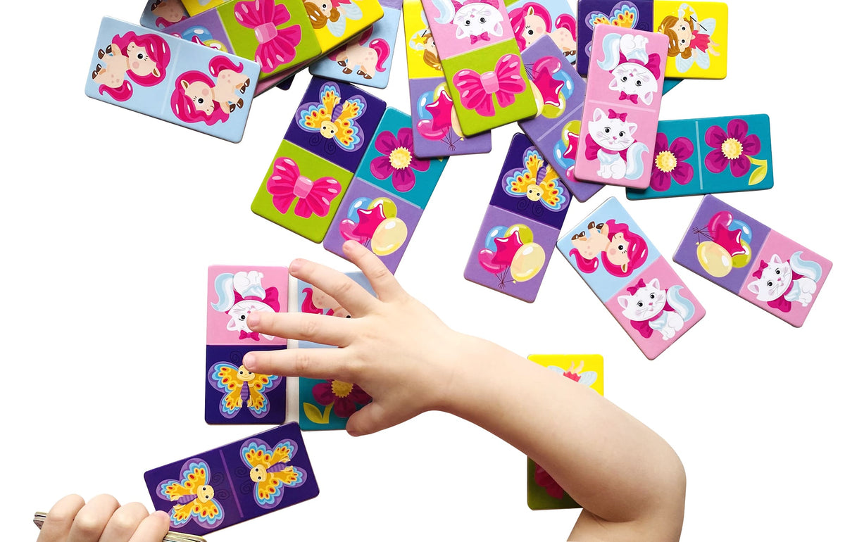 Домино "Для девчонок" Baby Toys