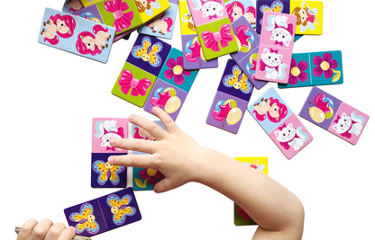 Домино "Для девчонок" Baby Toys