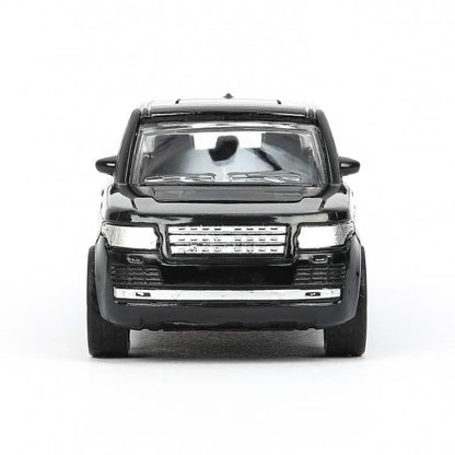 Машина пластик LAND ROVER RANGE ROVER VOGUE 12 см, инерц, черный, кор. Технопарк в кор.2*120шт