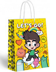 ND Play. Пакет подарочный "Влад А4. Let's Go!" 238*330*100 мм арт.314480