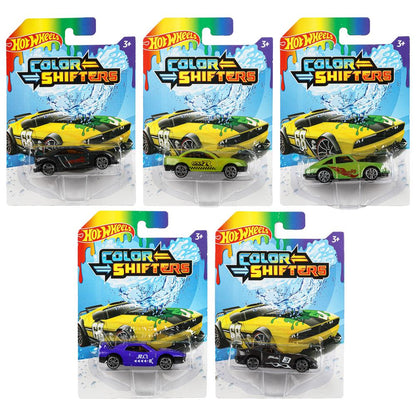 Машина металл Хот Вилс hot wheels меняет цвет 7,5 см, в ассорт, блист. - в кор.2*360шт