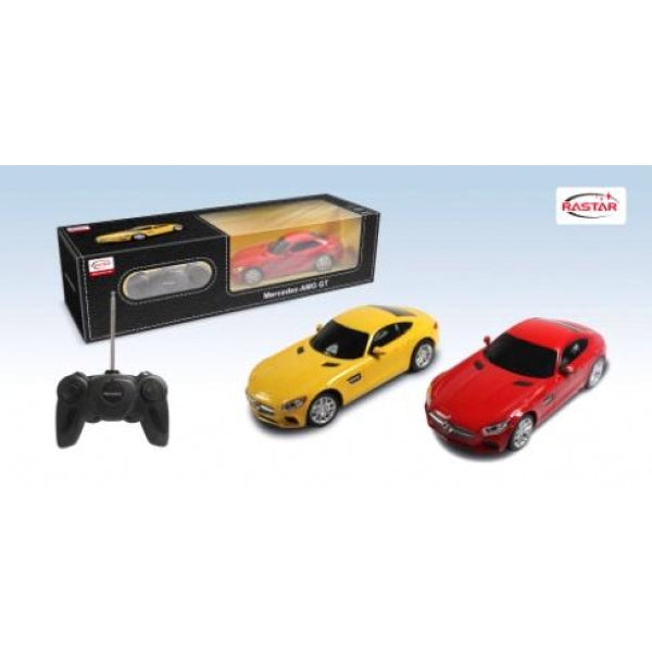 МАШИНА Р/У RASTAR "MERCEDES AMG GT" 1:24, ЦВЕТ В АССОРТ. В КОР. в кор.18шт