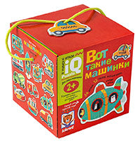 Пазл. Для самых маленьких. 2+ Вот такие машинки. Половинки. Серия IQ игры